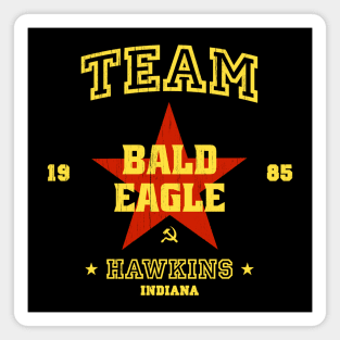 Team Bald Eagles Magnet